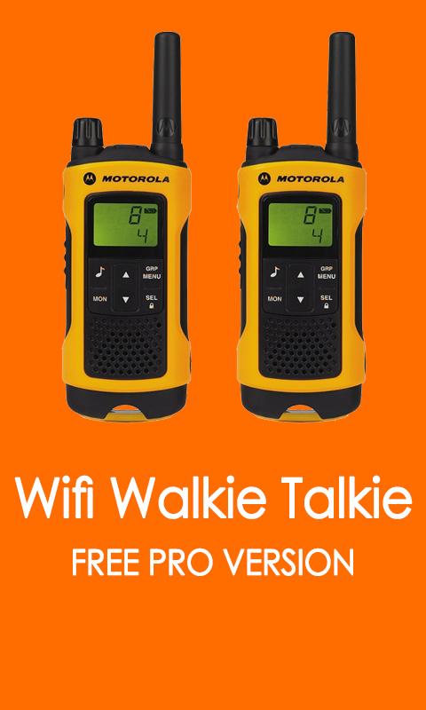 Walkie Talkie Wifi Pro Free for Android - APK Download