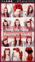 Step By Step Hairstyle Guide Plakat