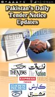 Pakistans Daily Tender Notices Affiche