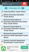 Pakistans Daily Tender Notices اسکرین شاٹ 1