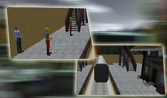 bullet trem motorista Train 3D imagem de tela 1