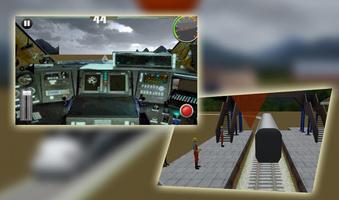 bullet trem motorista Train 3D imagem de tela 3