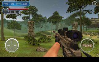 Wild Animal Sniper Hunter 3D Cartaz