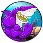Dziki Shark Wściekły atak ikona