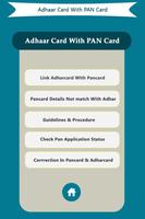 Link Aadhar Card with PAN Card পোস্টার