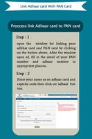 Link Aadhar Card with PAN Card capture d'écran 1