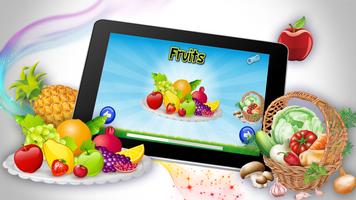 Livre des flashcards de fruits et légumes Fun Fun Affiche