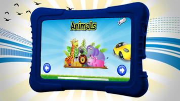 Kids Fun Animals - Learning Flashcard, Sounds 2017 โปสเตอร์