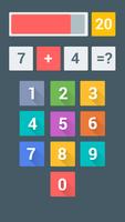 FOUR! Math Game تصوير الشاشة 1