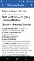 Class 11 Business Studies capture d'écran 2