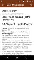 Class 11 Economics Solutions تصوير الشاشة 2