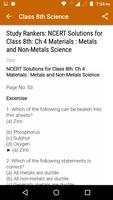 8th Science NCERT solutions screenshot 1