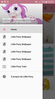 Little Pony Wallpaper Fan App الملصق
