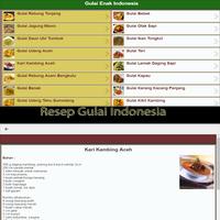 1 Schermata Resep Gulai Rahasia Indonesia