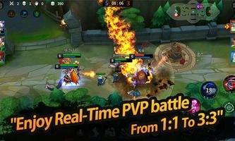 リーグオブマスターズ：レジェンド PvP MOBA スクリーンショット 1