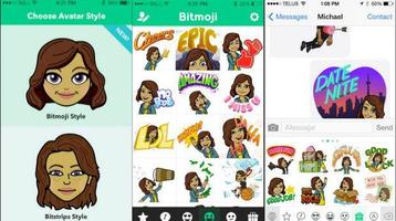 Guide For Bitmoji Emoji Free imagem de tela 2