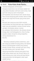برنامه‌نما Kata-Kata Lagu + Video Anak Rantau Terbaru عکس از صفحه