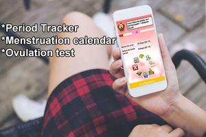 Women's Diary Period,Ovulation Tracker GO Affiche