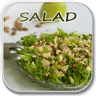 Delicious Salad Recipes Guide आइकन