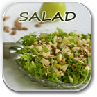 Delicious Salad Recipes Guide icône