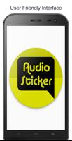 Audio Stickers For Whatsapp-Fa Poster