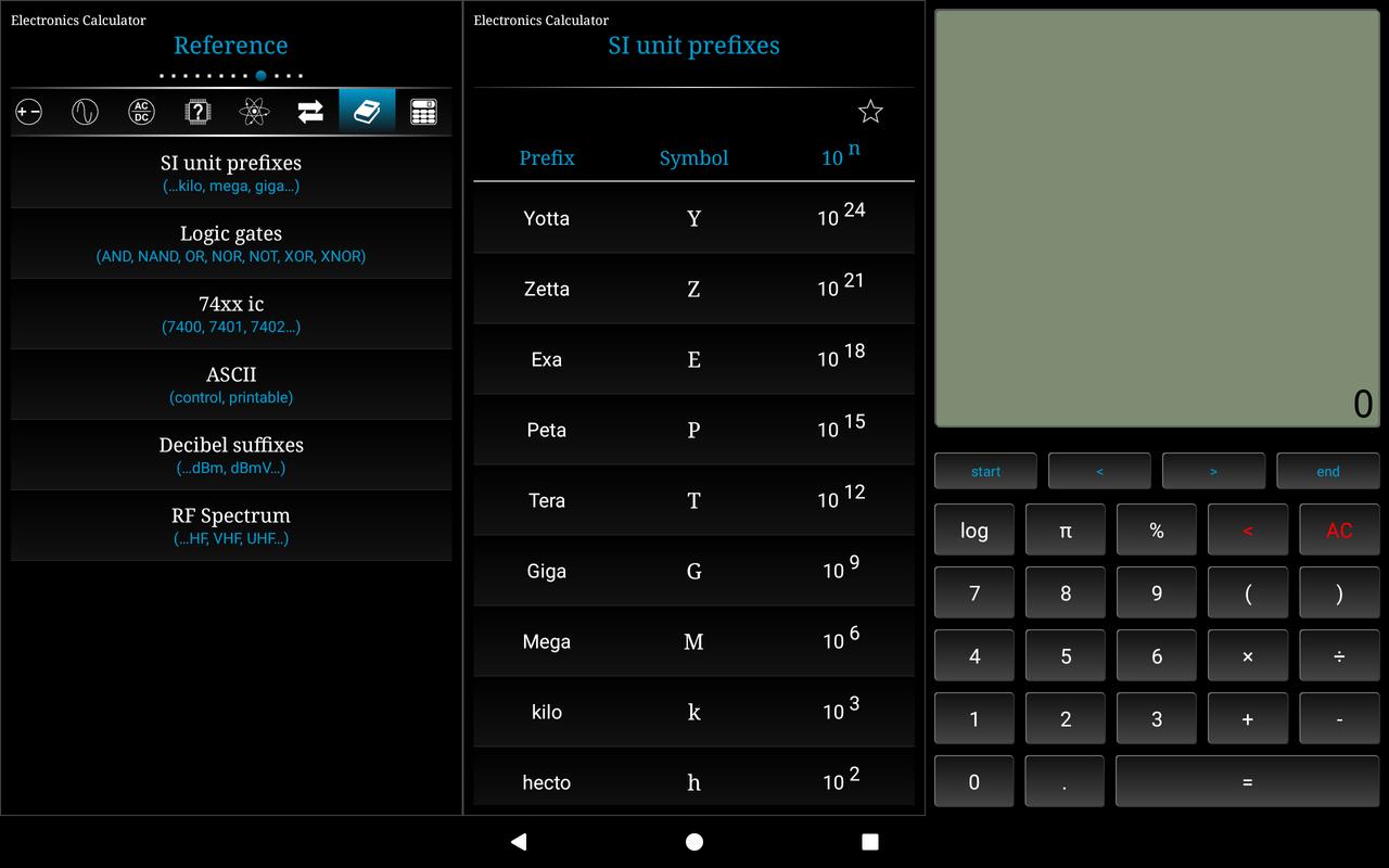 Electronics Calculator APK Download - Free Education APP for Android