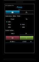 RF Calculator Pro تصوير الشاشة 2