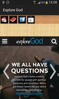 Explore God poster