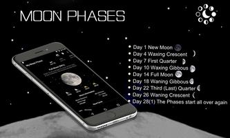 Moon Phase Lunar Calendar– Moonlight Zadiac Widget screenshot 3