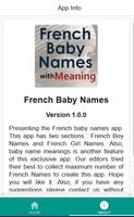 French Baby Names screenshot 1