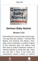 German Baby Names screenshot 2