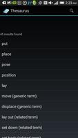 Thesaurus syot layar 1