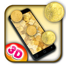 3D Coin Fall Live Wallpapers APK