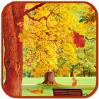 2D Fall Leaves Live Wallpapers আইকন
