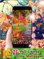 2D Fall Leaves Live Wallpapers تصوير الشاشة 2