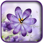 Flower Clock Live Wallpapers आइकन