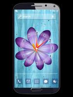 Flower Clock Live Wallpapers 스크린샷 1