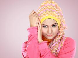 Hijab Photo Frames poster