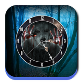 Horror Clock Live Wallpapers-icoon