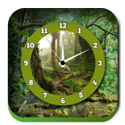 Jungle Clock Live Wallpapers icône