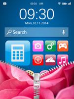 Pink Roses Lock Screen تصوير الشاشة 3