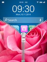 Pink Roses Lock Screen تصوير الشاشة 2