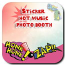 Stickers Hot Music Photo Booth APK
