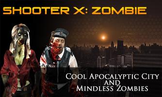 Shooter X: Zombie capture d'écran 1