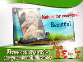 3D Nature Photo Frames capture d'écran 1