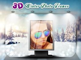 3D Winter Photo Frames ภาพหน้าจอ 1