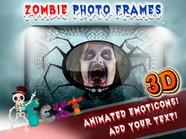 3D Zombie Photo Frames Poster
