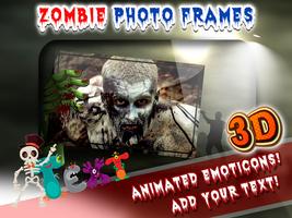 3D Zombie Photo Frames captura de pantalla 1
