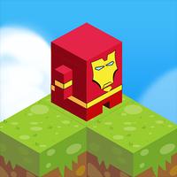 superhero jump - geometry dash Cartaz