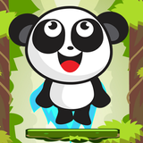 panda jump hero ícone